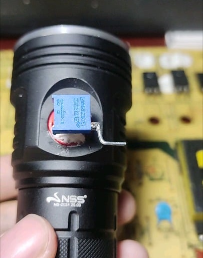 I made a manually ramping flashlight like one of those manual windows.