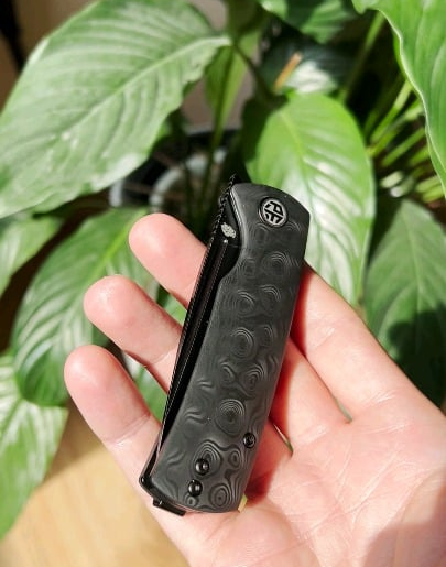 NKD! Mini Beluga with carbon scales is mesmerizing in direct sunlight