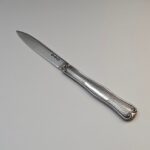 Picked up an awesome antique pocket knife today at a vintage/antique market. Solid coin silver (including the blade), manufactured by Albert Coles & Co in the early-mid 1850s. Albert Coles was active in New York City from 1835 to 1877. Engraved "From Jennie"