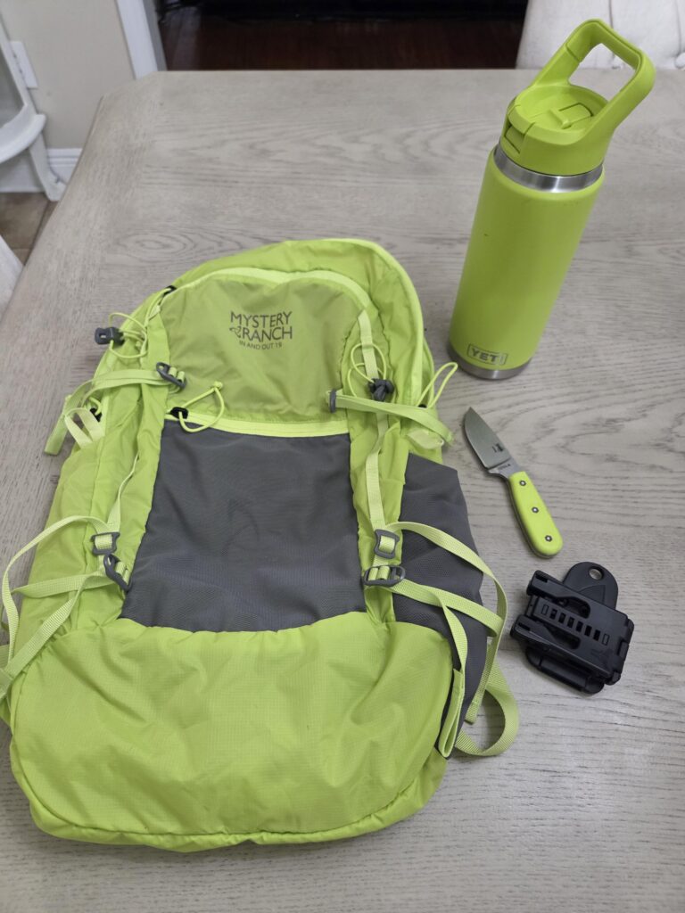 Sunday morning dog walking EDC