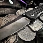 Modern steel on old silver