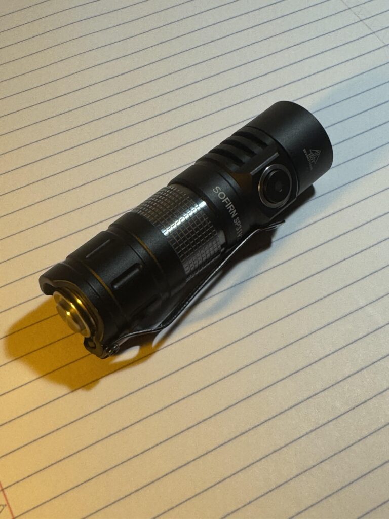 Sofirn SP31V3 with convoy 18350 tube