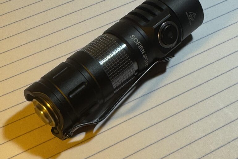 Sofirn SP31V3 with convoy 18350 tube