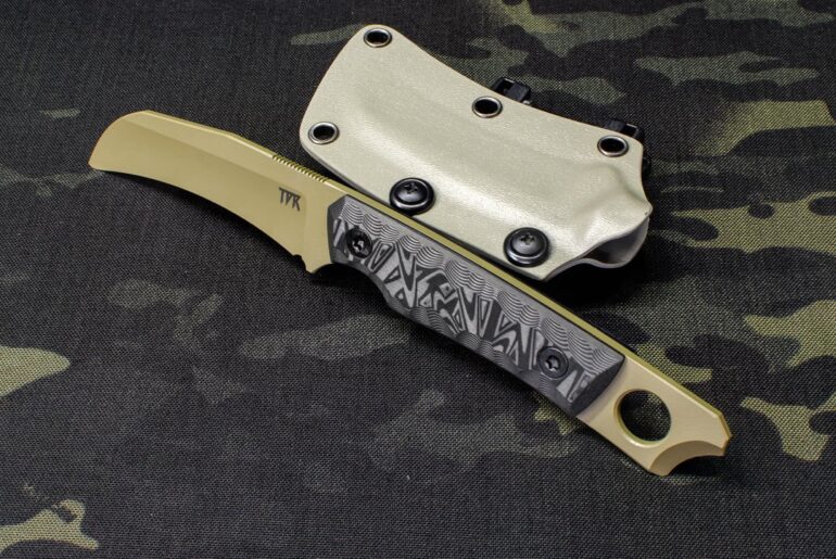 Lineman Cavazos in AEB-L, Coyote cerakote and carbon fiber