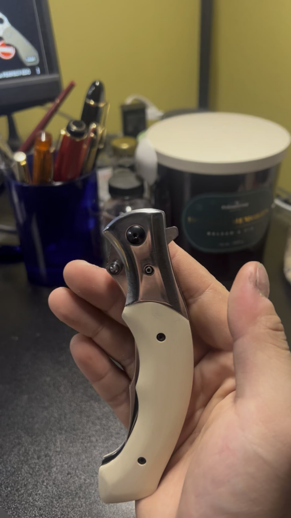 Updated DIY custom CRKT Ritual: mirror polished components