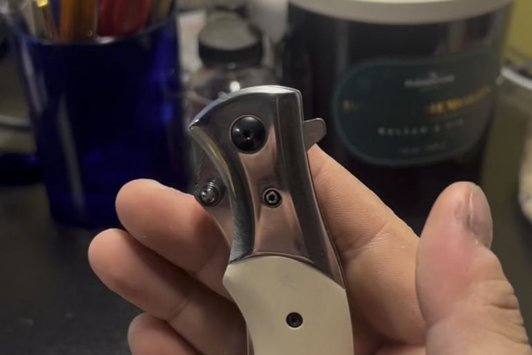 Updated DIY custom CRKT Ritual: mirror polished components