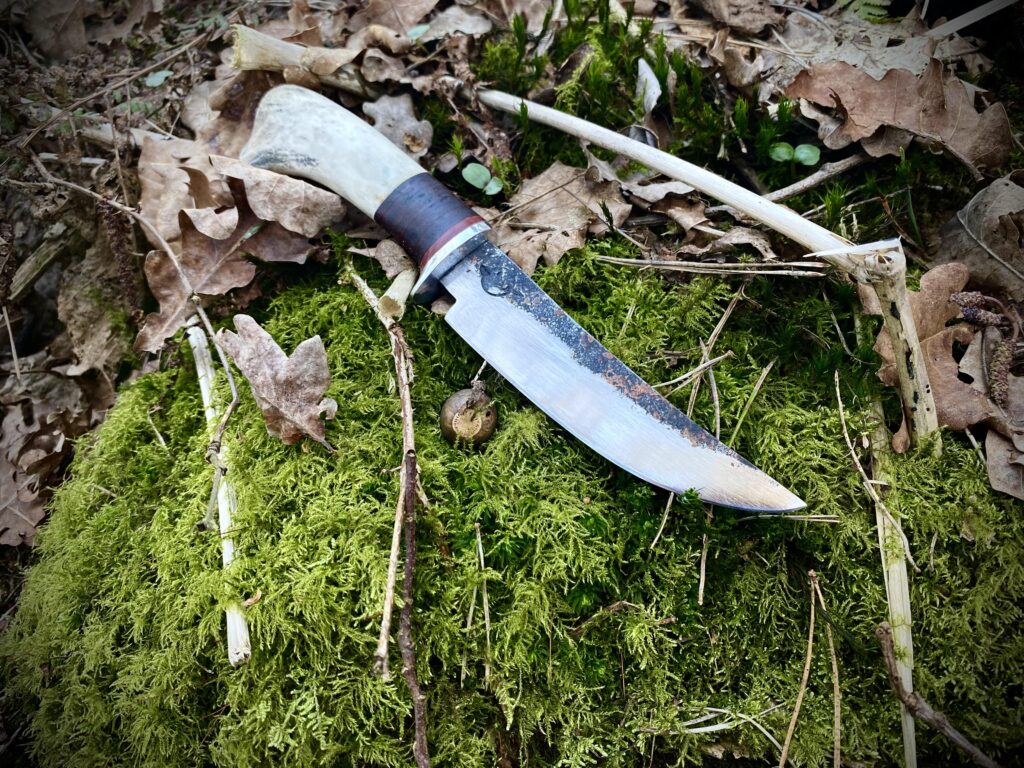 Hunting knife made in Thailand.