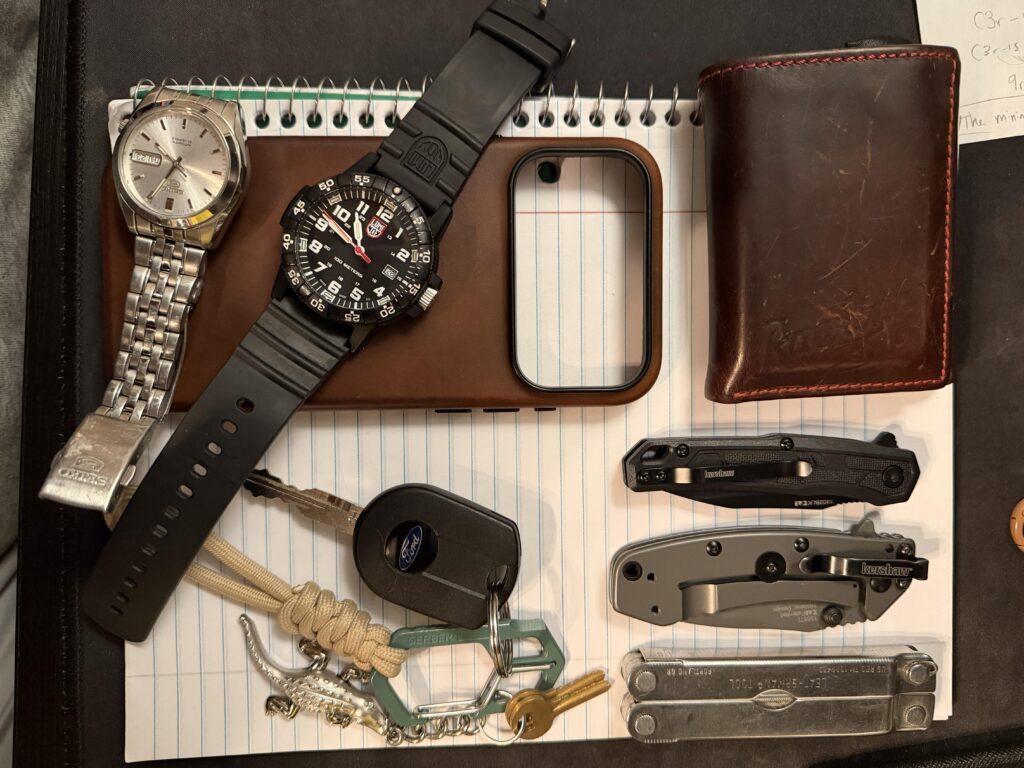A leather loving student's EDC