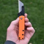 I designed and 3d printed a friction folder utility knife.
