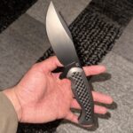 Fox Eastwood Tiger - Titanium/Carbon Fibre - Fixed Blade