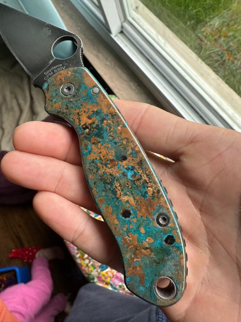 Just added a shipwreck patina