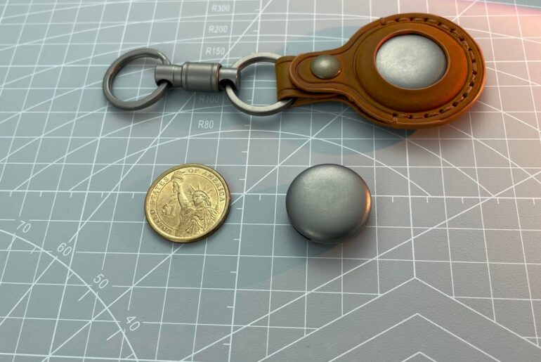 This is my newly designed product – a coin-sized EDC tool. Is there anything that needs improvement?