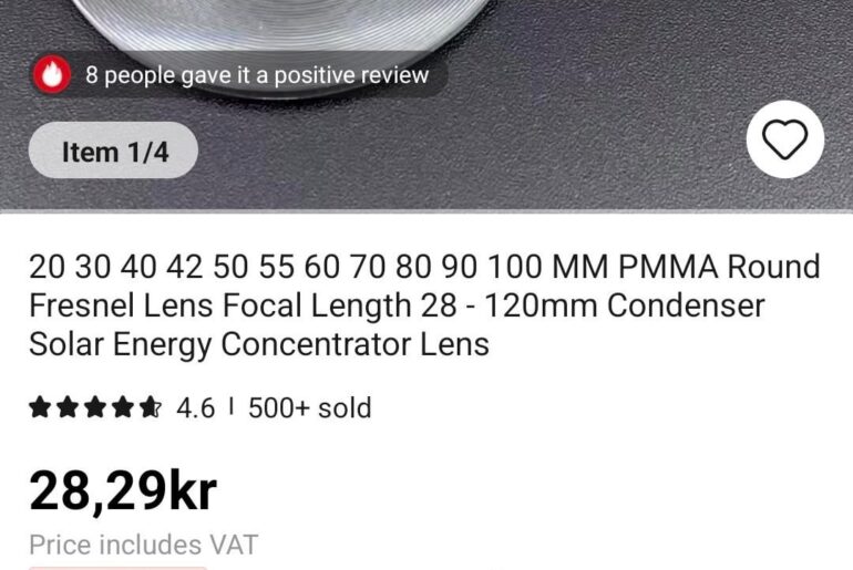 Fresnel for Convoy C8+