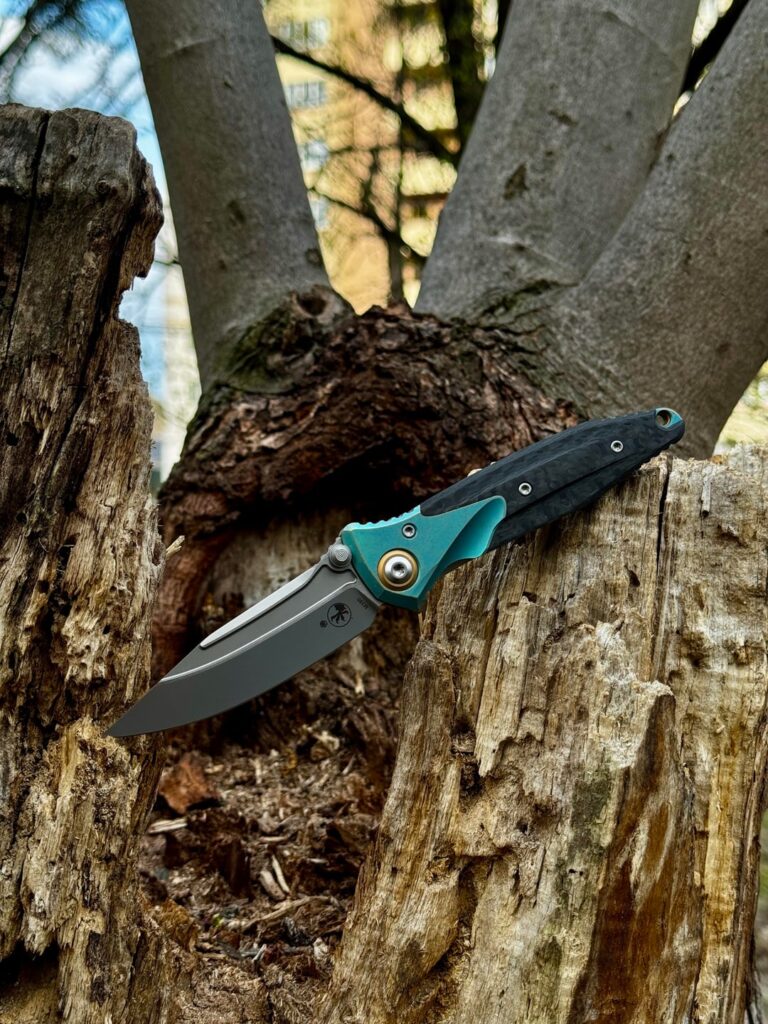 Microtech Socom Bravo Mini Custom - Project "Verdigris"