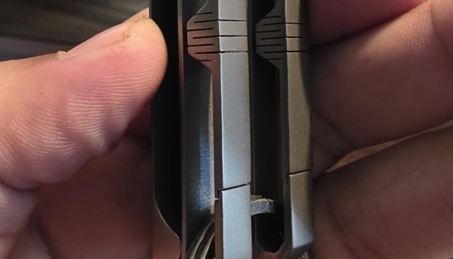 Belt clip upgrade to full titanium