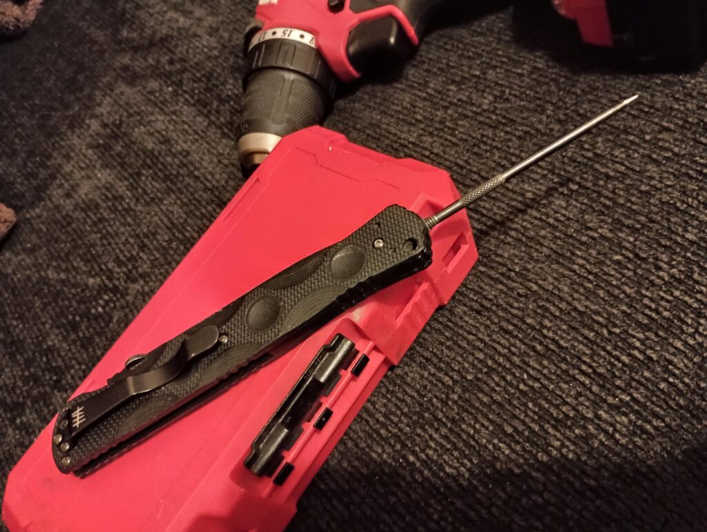 Drilled + Tapped my SOCP Folder - Replaced the carbide glass breaker with a scribe