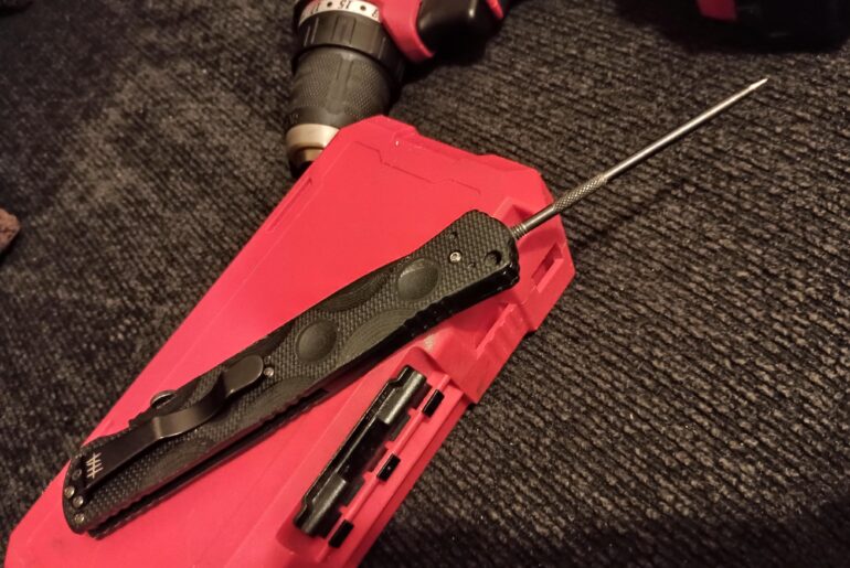 Drilled + Tapped my SOCP Folder - Replaced the carbide glass breaker with a scribe