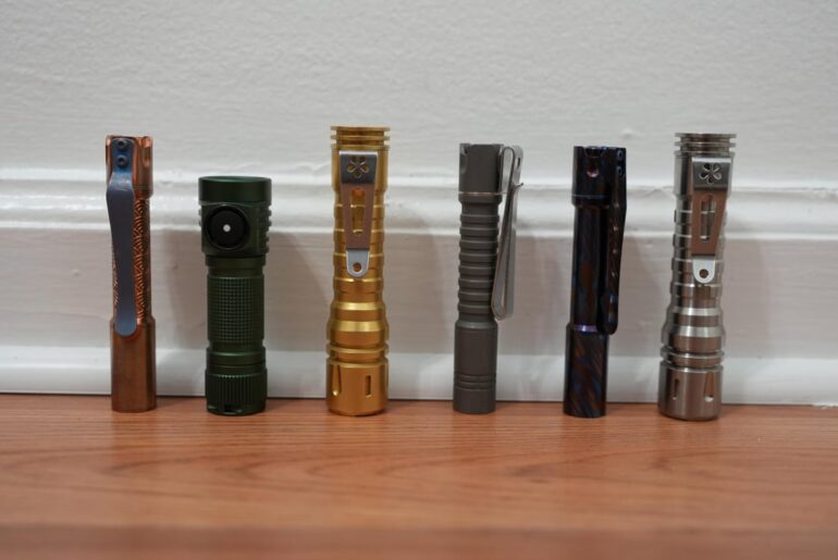 My Little Collection of Small Flashlights