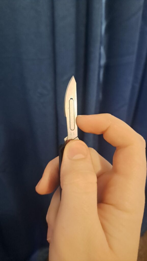 Where do I measure this blade?