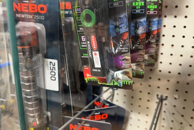 Seems like Walmart is upping their flashlight game.