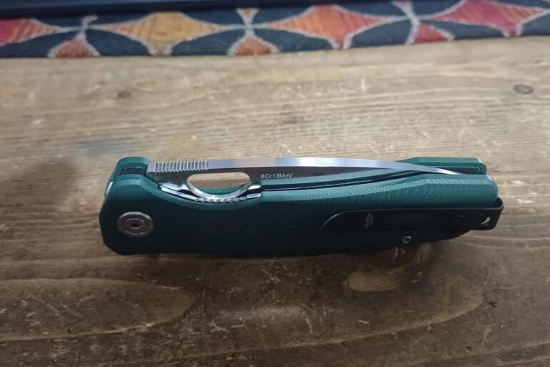 Added G10 to my Honey Badger Flipper Medium 8cr13mov