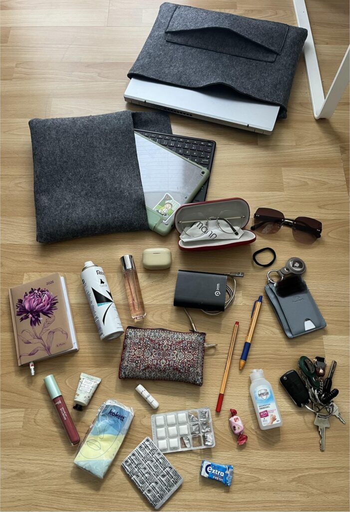 What’s in my uni bag