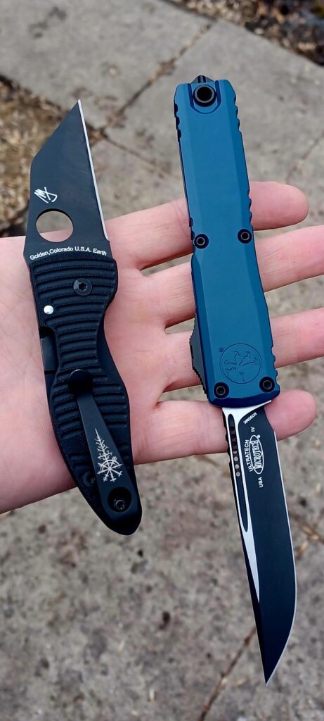 The Spyderco Microjimbo is a wicked little work knife