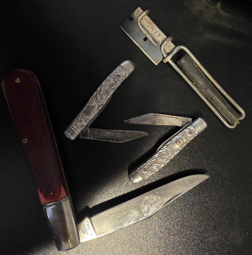 My childhood knife collection.