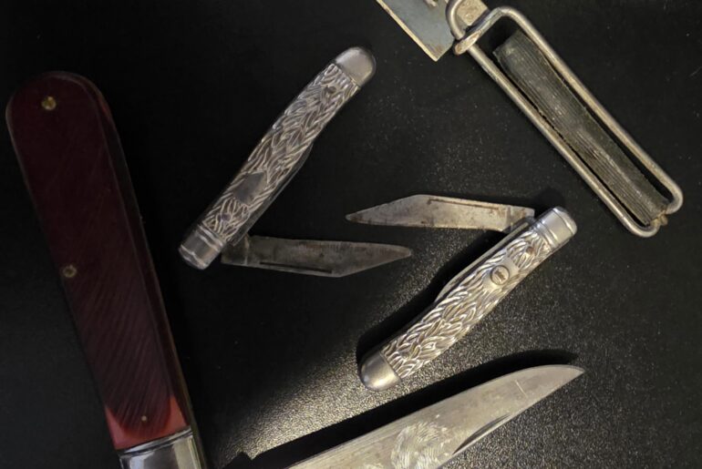 My childhood knife collection.