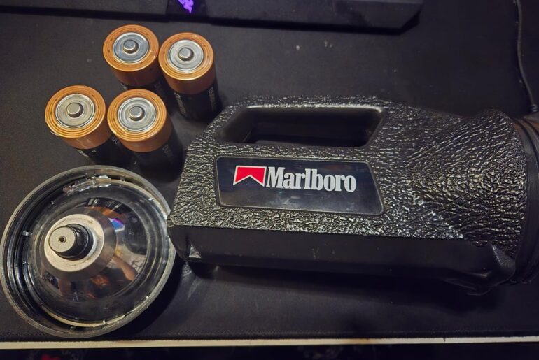 old coleman flashlight not working