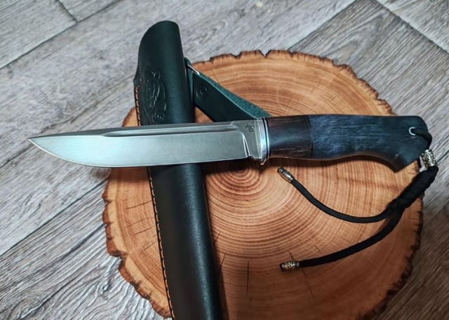 Homemade hunting knife