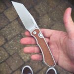 Amazing design, curious how Kizer's S45VN will perform