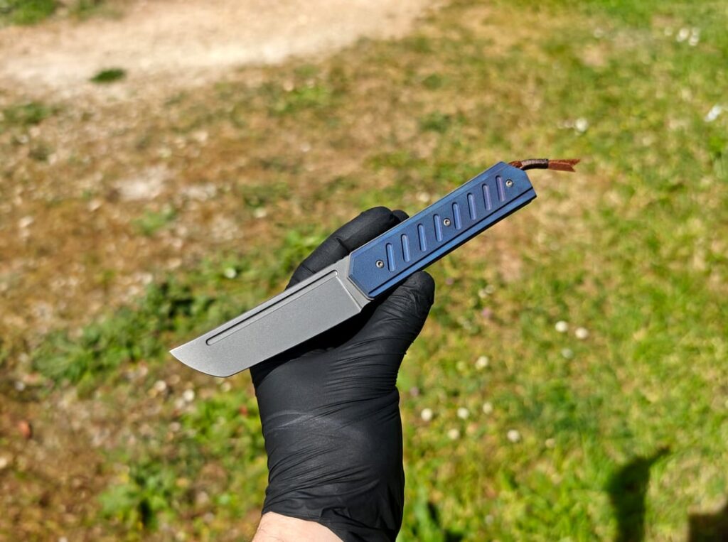 Kensei titanium blue samouraï