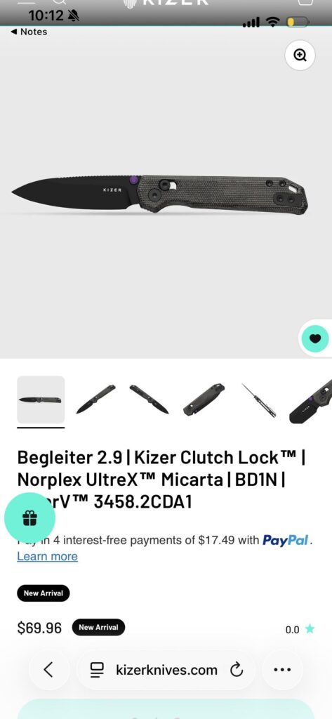 looking at getting this new kizer when it comes out friday, thoughts?