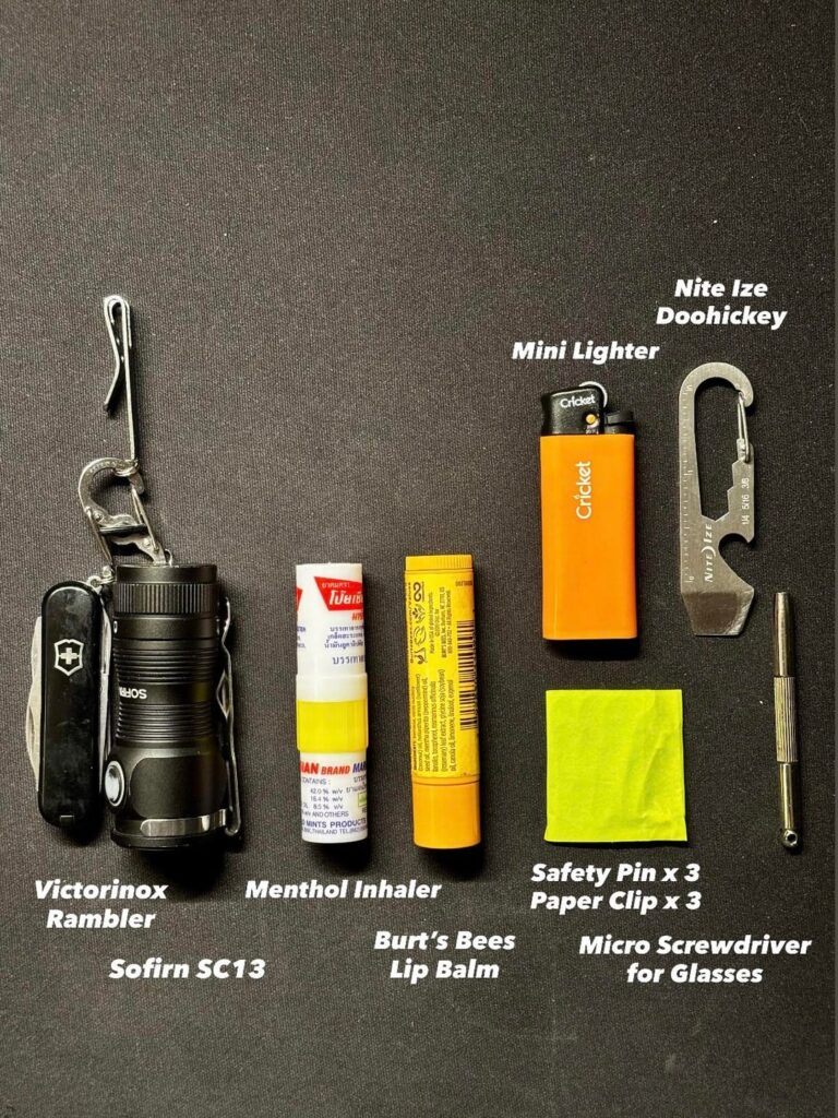 3 Years of EDC Trial and Error: Here's My Updated Pocket Carry + Pouch + Sling Set Up