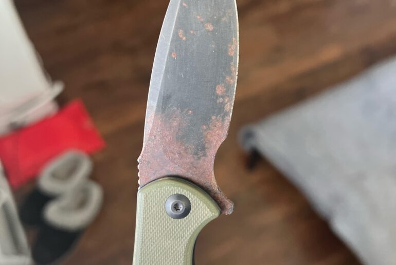 Any advice on getting rid of this rust?