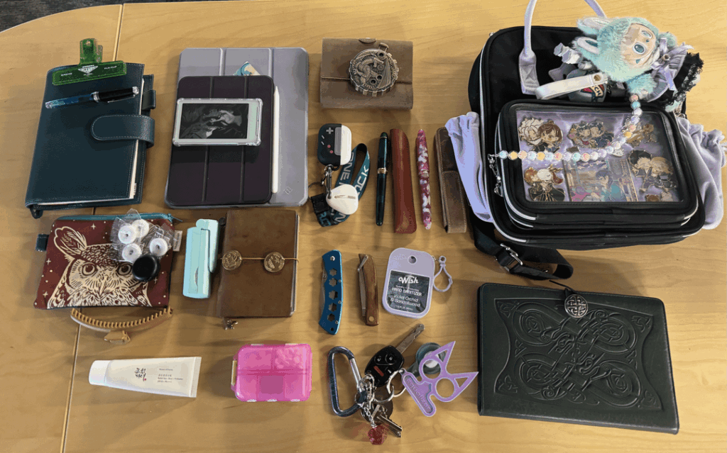 Current work bag- Solo Journaling Mode Ready