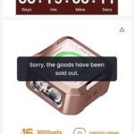 SE1 sold out in minutes