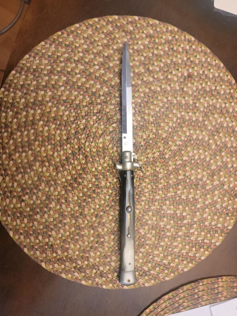 Mauro Mario Grandpa Campolin Fulcrum Release Switchblade