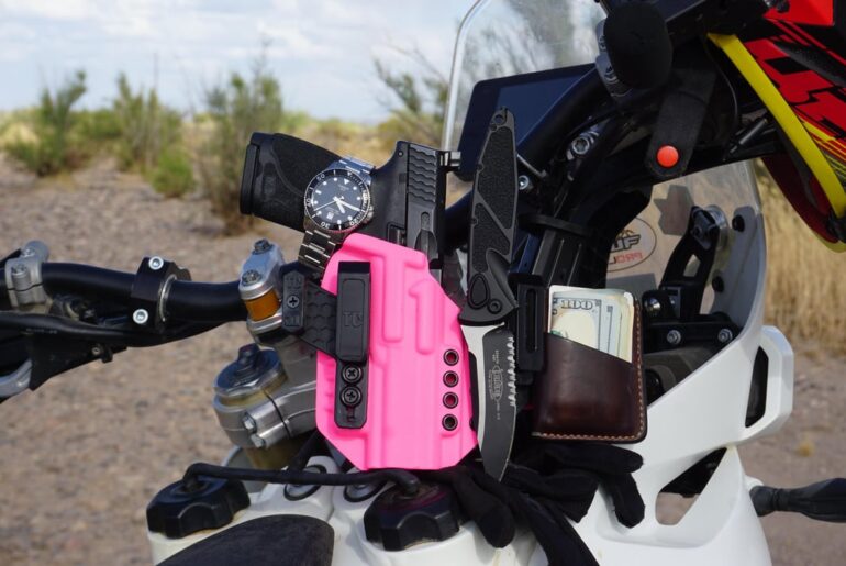 Out Riding the Dirt Scooter!