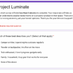 Would you use a flashlight that doubles as a portable projector? (Quick 2-min survey!)