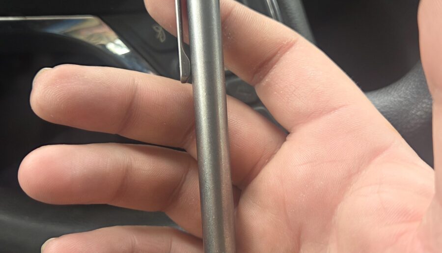 Im going to be 1 year sober on May 25th and my girlfriend suprised me with a grimsmo saga pen I sent her the listing on fb market place just as a hey this is wild someone is selling one so close to us and she surprised me with it as a early gift last night im blown away