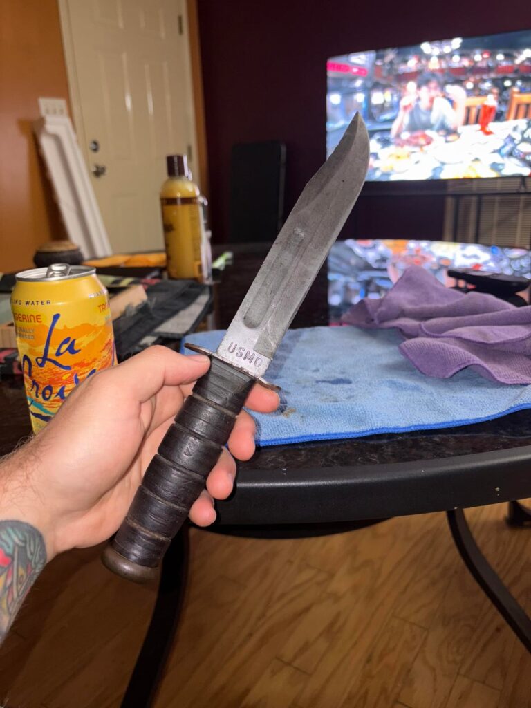 Identify USMC KA-BAR year?