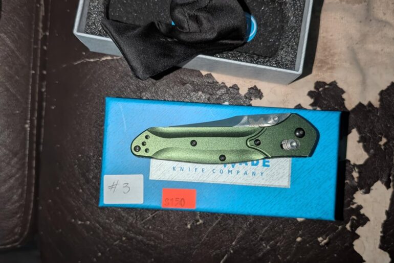 Did I get a fake benchmade Osborne? Please take a look. Got the bugout from Bass pro shop authorized dealer. Osborne I got at a local knife shop for a great price