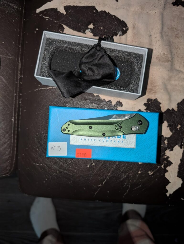 Did I get a fake benchmade Osborne? Please take a look. Got the bugout from Bass pro shop authorized dealer. Osborne I got at a local knife shop for a great price