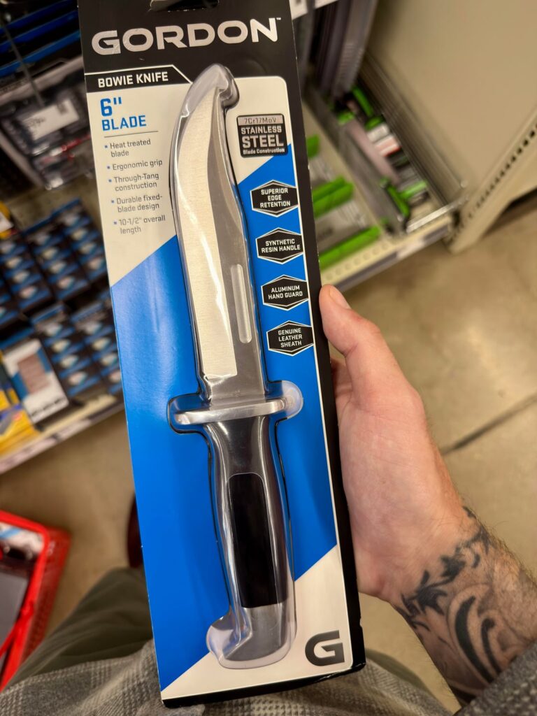 Harbor Freight has Buck 120 clones for $35 bucks.