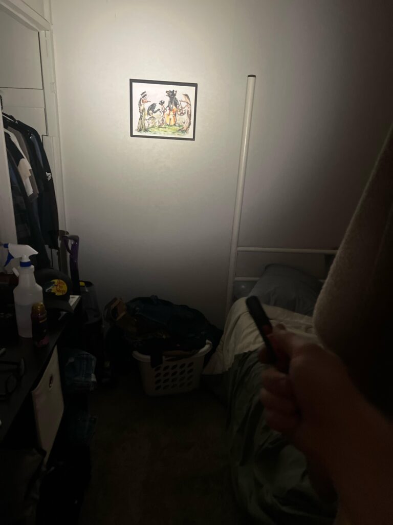 Power went out got to whip this bad boy out/ Milwaukee penlight