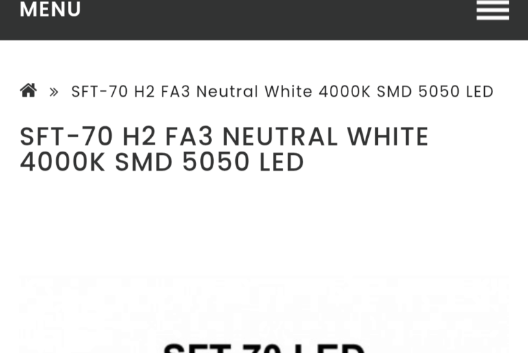 SFT-70 4000K !