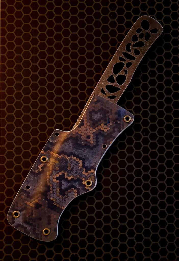Just finished up what I call the Dino Mini Bowie