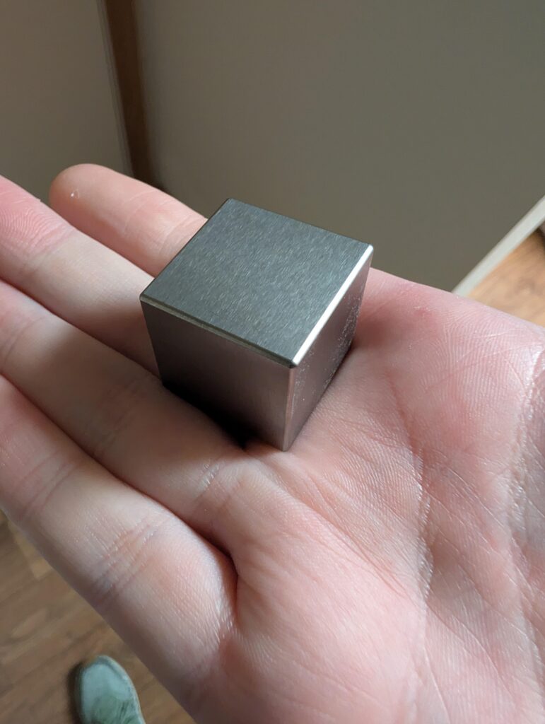 Is everyone ready for Take your Tungsten Cube to work day?